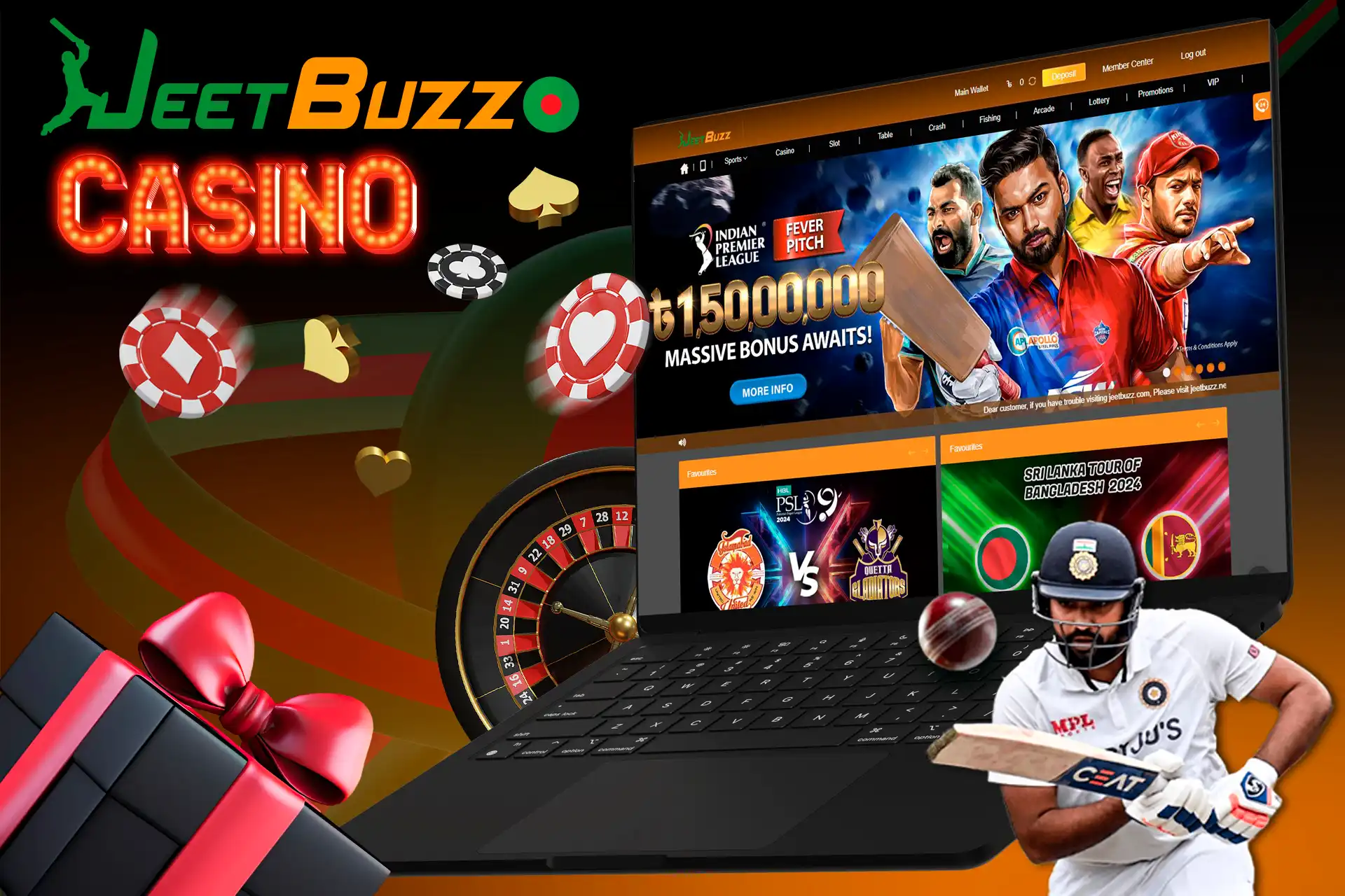 Generous Welcome Bonus JeetBuzz Casino