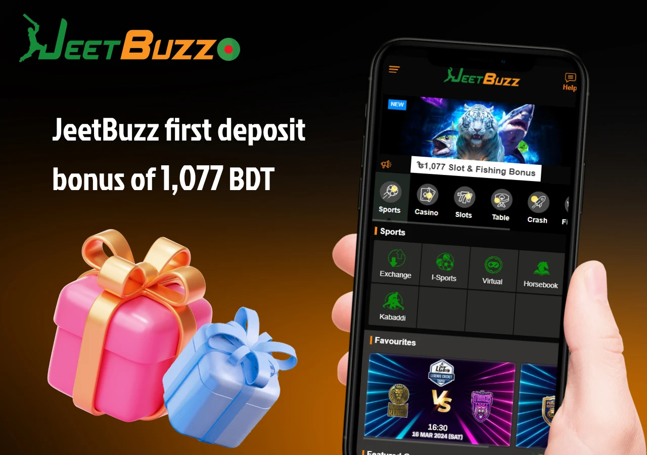 JeetBuzz welcome bonus